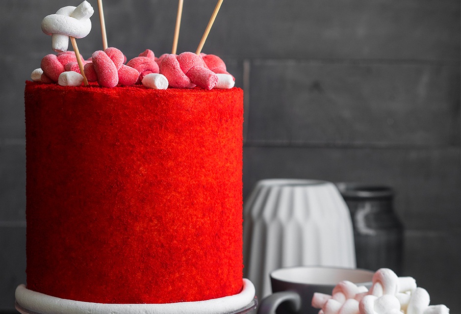 Red Velvet Cake. 