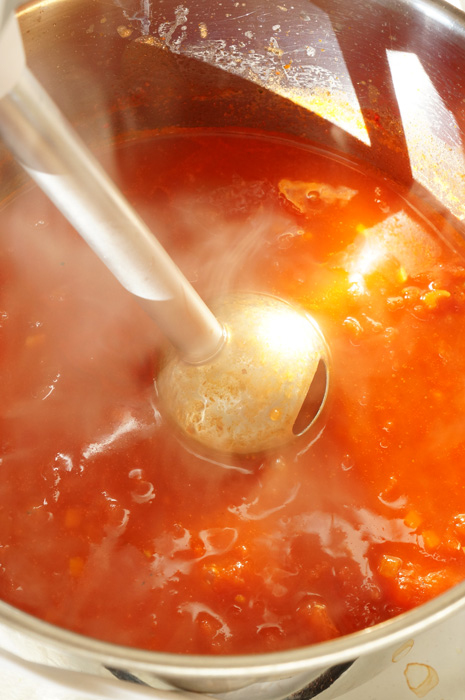 11 Supă cremă de Roșii cu Gnocchi