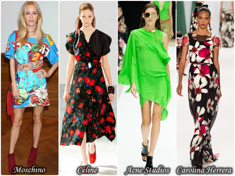 Rochii colorate dama la moda vara 2015