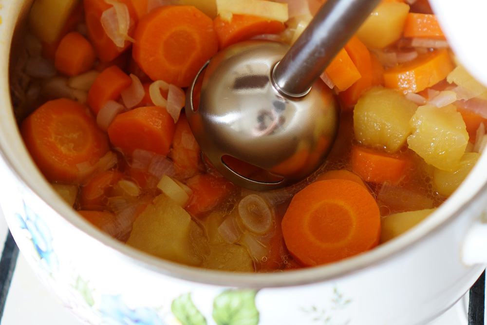9 Supa-crema de morcov si mar