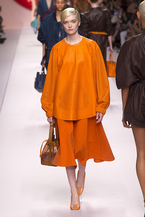 Culoarea portocalie la moda in 2019